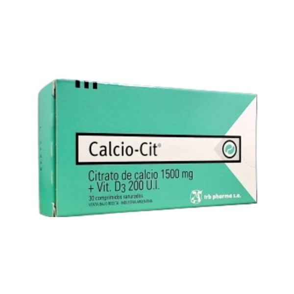 Trb-Pharma Calciocit Calcio, Citrato + Vit.D3 x 30 Comp