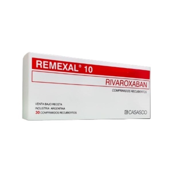 Casasco Remexal 10 Mg Rivaroxabán x 30 Comp Recubiertos #1
