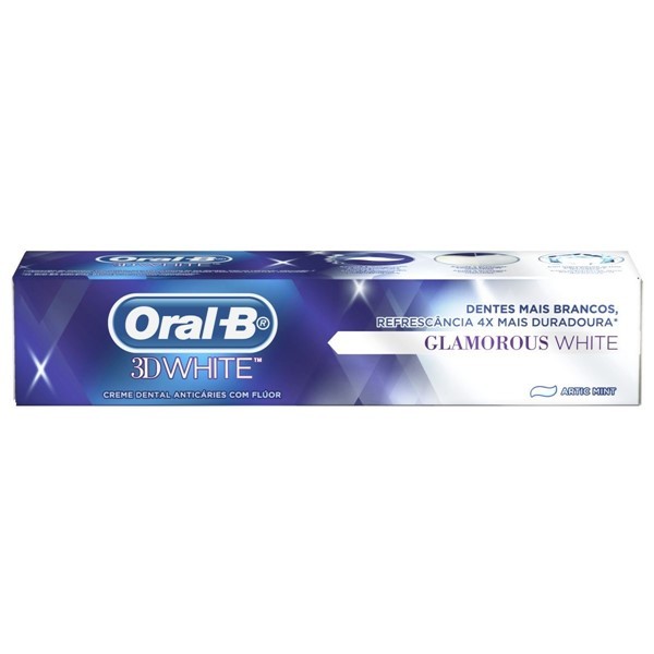 Oral B Crema Dental 3D White Glamorous 90 gr alt