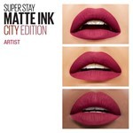 Maybelline Labial Liquido Superstay Matte Ink City Edit 120 Artist #6