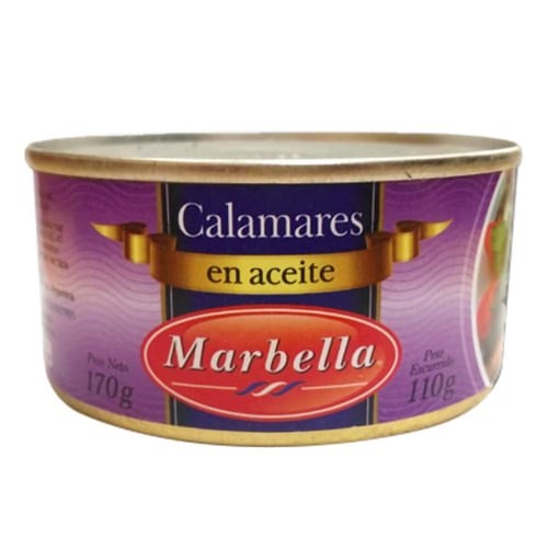 Calamares Marbella en Aceite 170 gr #1