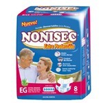 Nonisec Pañales Desc. Para Adultos Anatómicos Extra Protección C/Barreras Pack Xg #1
