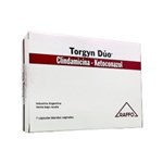 Raffo Torgyn Duo Clindamicina + Ketoconazol x 7 Cáps Vaginales Blandas #1