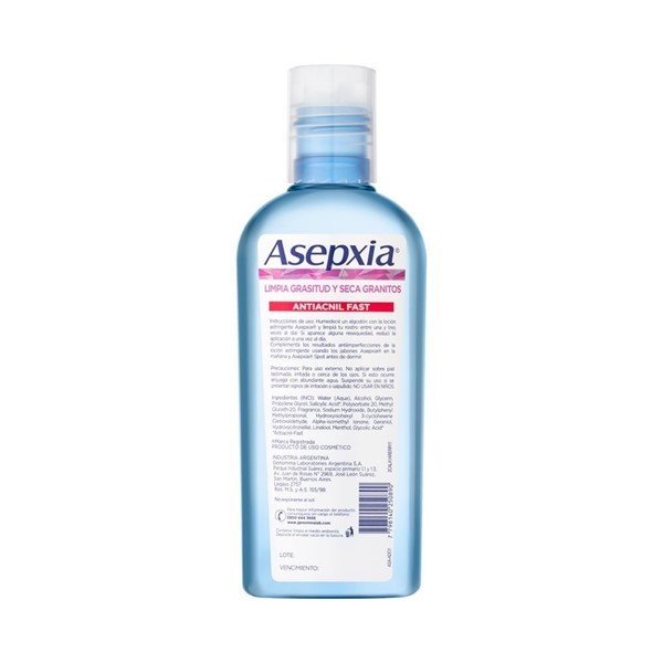 Asepxia Locion Astringente 180 ml alt