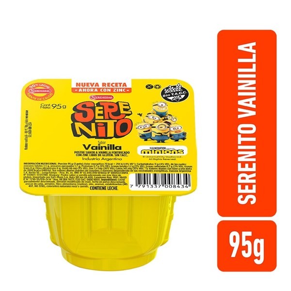 Postre Serenito Sabor Vainilla 95 G #1