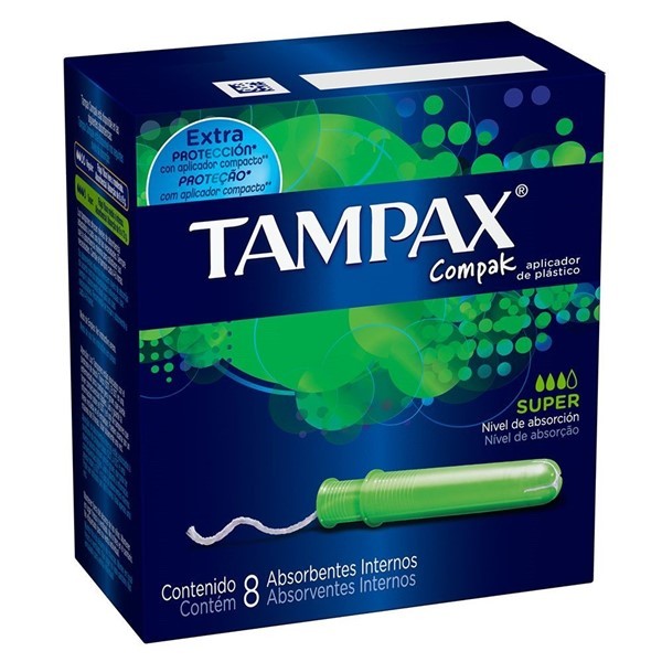 Tampax Tampones Super (8 Unidades) alt