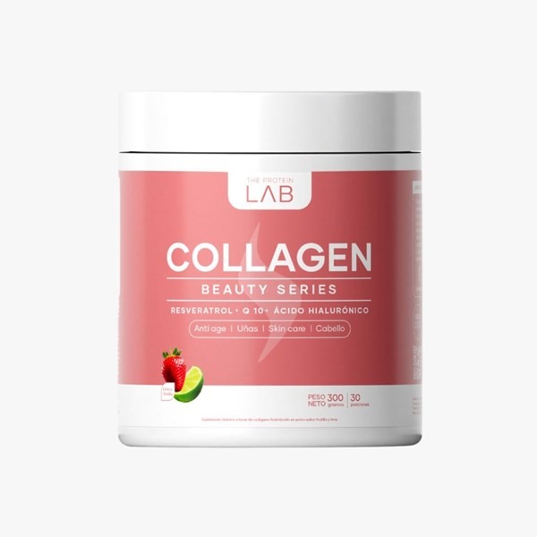 The Protein Lab Colágeno Hidrolizado Beauty Series Frutilla Lima 300 gr