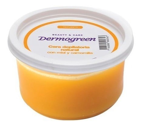 Dermogreen Cera Depilatoria Miel Para Microondas 150 gr