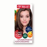 Biferdil Kit de Coloracion Tono Sobre Tono 5.3 Castaño Claro Dorado #2