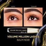 Loreal Paris Mascara De Pestañas Volume Millon Lashes Balm Noir 01 #3