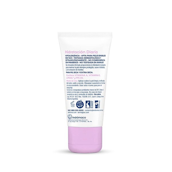 Crema Facial Hidratante Dermaglos de Dia para Piel Seca Fps30 x 50 g alt
