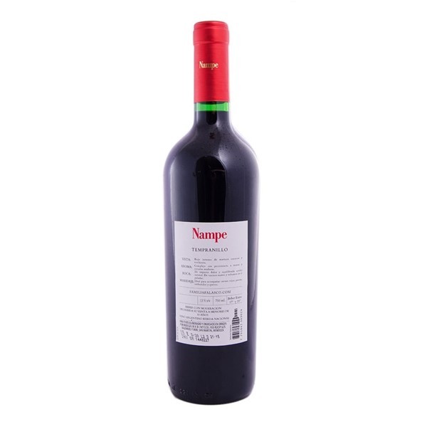 Vino Tinto Nampe Tempranillo 750 Ml alt