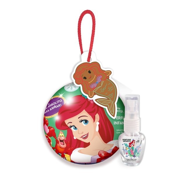 Disney Esmalte Ariel La Sirenita Bola Navidad 5 ml #1