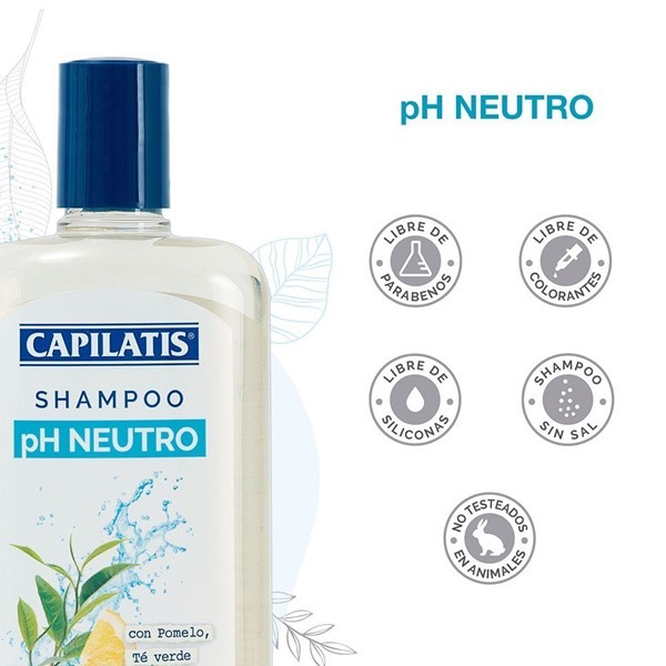 Capilatis Shampoo Ph Neutro Línea Botánica 420 ml alt