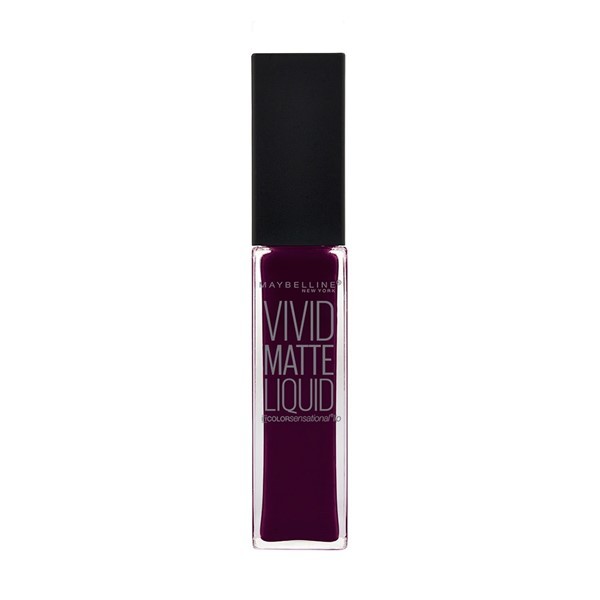 Labial Líquido Maybelline Color Sensational Vivid Matte Liquid x 7.4 g 50 Possessed Plum #1