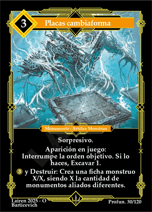 030 Placas Cambiaforma - Coste 3