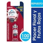 Aromatizante De Ambientes Glade Toque Placer Floral Y Frutos Rojos Repuesto 9gr #1