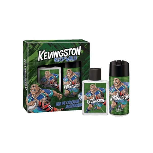Kevingston Set Keep Wild Cologne 95 Ml + Deo