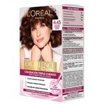 Kit Tintuta Excellence Creme Con Ácido Hialurónico Color 4 45 Castaño Cobrizo Caoba #2