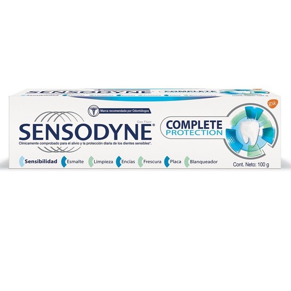 Sensodyne Crema Dental Complete Protection Dientes Sensibles 100 gr alt