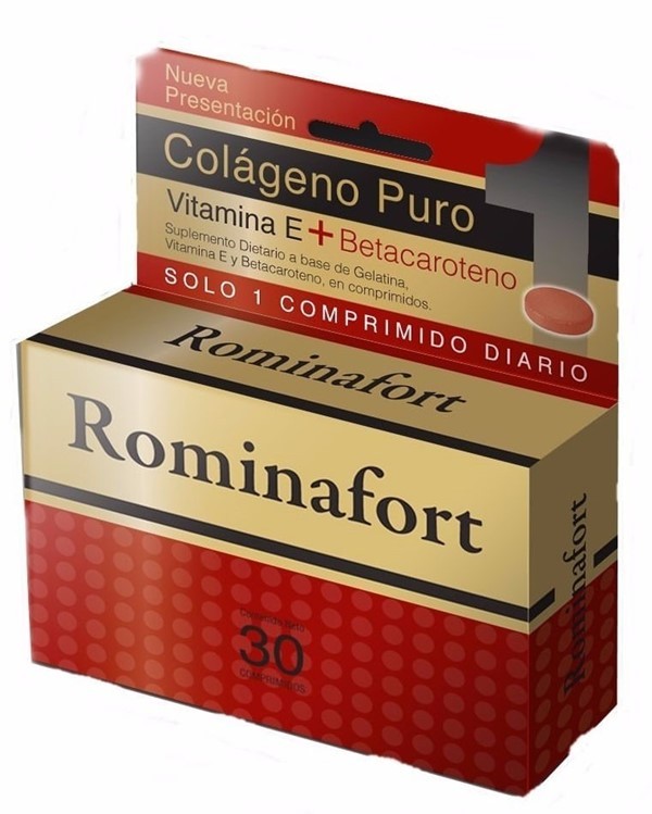 Rominafort Colágeno Puro 30 comprimidos Unico #1