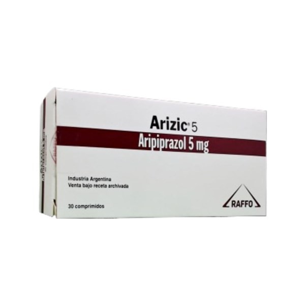 Raffo Arizic Aripiprazol 5 Mg x 30 Comp Recubiertos #1