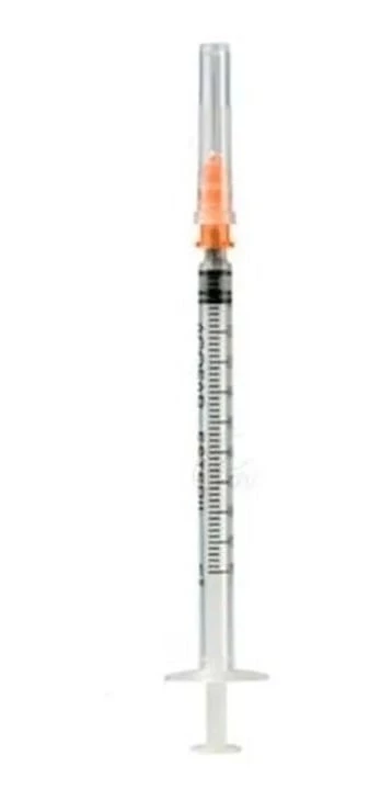 Coronet Jeringa Descartable Tuberculina 1 ml C/Aguja 15/5 100