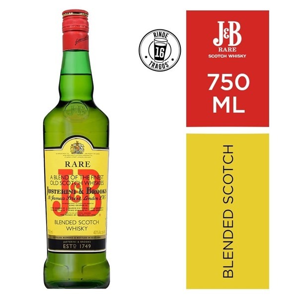 J & B Whisky J.B 750 ml #1
