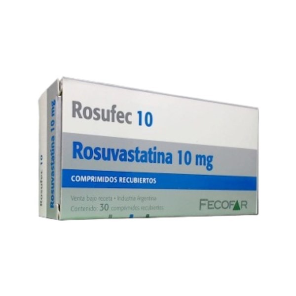 Fecofar Rosufec 10 Rosuvastatina 10 Mg x 30 Comp #1