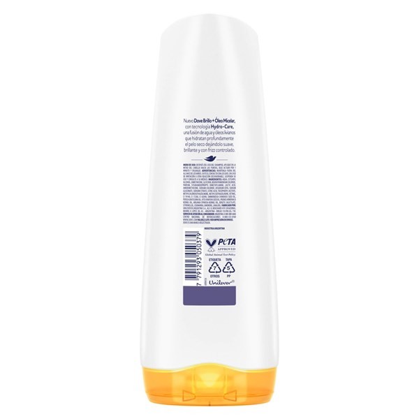 Dove Acondicionador Brillo + Óleo Micelar 400 ml alt