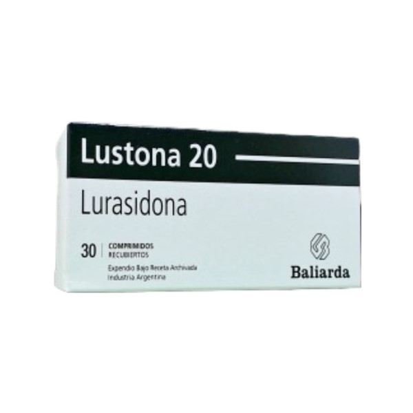 Baliarda Lustona 20 Lurasidona,Clorhidrato 20 Mg x 30 Comp Recubiertos Ranurados #1
