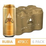 Cerveza Andes Origen Rubia Oro 473 Cc 6un #1