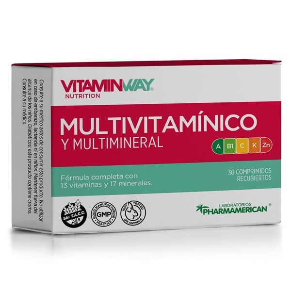 Vitamin Way Suplemento Dietario Multivitamínico (30 Comprimidos) #1