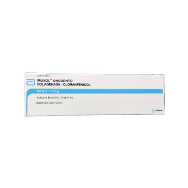 Abbott Iruxol Colagenasa + Cloranfenicol + Asoc. Ungüento x 30 g