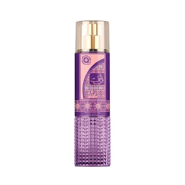 Al Wataniah Watani Purple Body Mist Presentación 245 ml #1