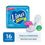 Toalla Femeninia Lina Anatomica X16 #1
