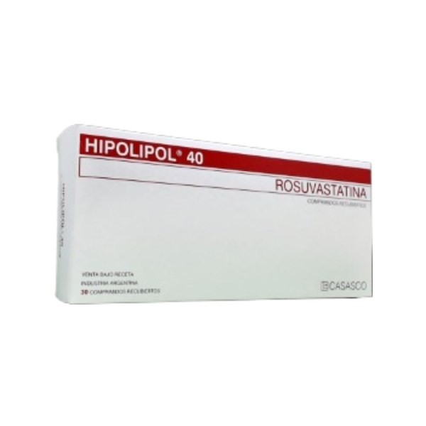 Casasco Hipolipol Rosuvastatina 40 Mg x 30 Comp Recubiertos #1