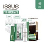 Issue Coloración Sin Amoníaco Kit Tono 6 - Rubio Oscuro #7