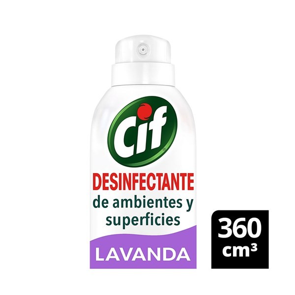 Desinfectante En Aerosol Cif Lavanda 360 Cc. #1