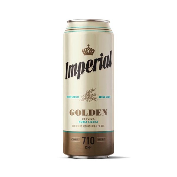 Cerveza Imperial Golden 710 cc #1