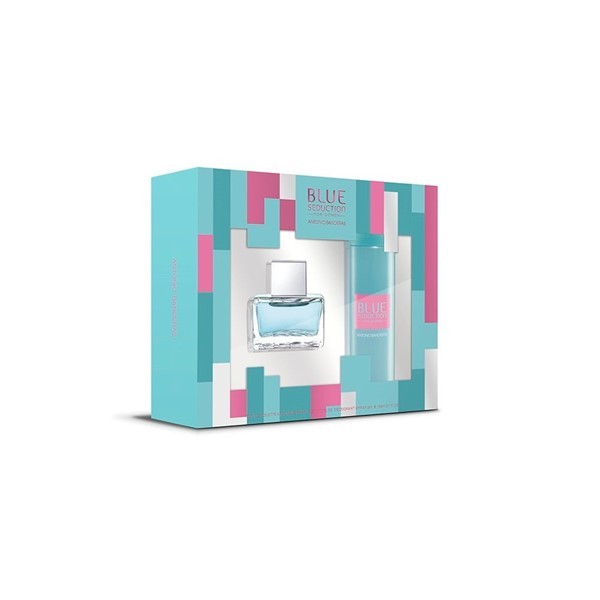 Kit Antonio Banderas Blue Seduction 1 Eau de Toilette x 80 ml + 1 Desodorante x 150 ml #1
