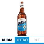 Cerveza Rubia Quilmes Clásica 1 L Botella Retornable (hasta 12 unidades) #1