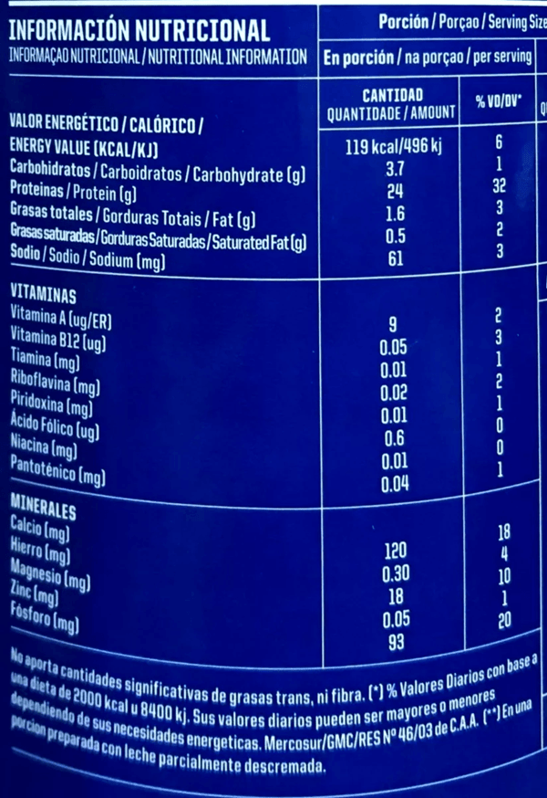 Suplemento en Polvo Mervicklab Whey Protein Proteínas 1 kg Sabor Vainilla Ice Cream alt