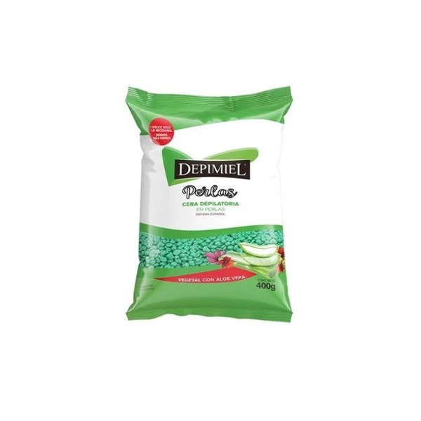 Depimiel Cera Depilatoria en Perlas Con Aloe Vera