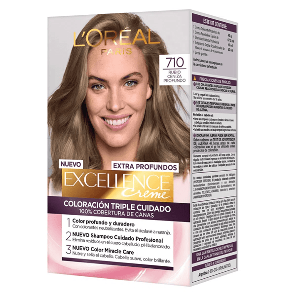 Excellence Kit Extra Profundos 710 Rubio Profundo #1