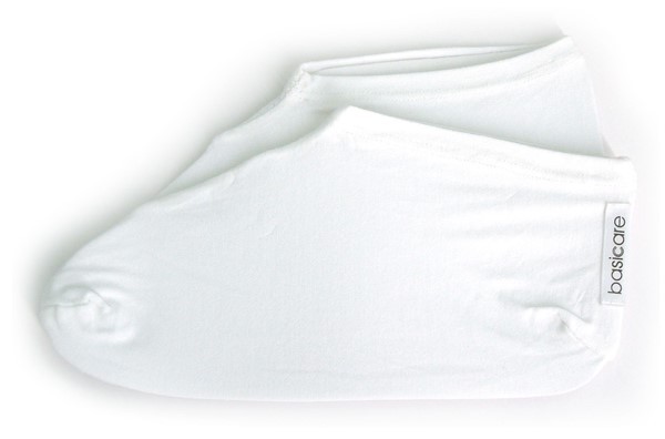 Basicare Soquetes de Algodón Hydro Para Tratamiento Con Crema