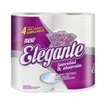 Papel Higiénico New Elegante 4 U #1