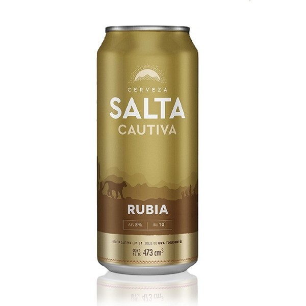 Cerveza Salta Cautiva Rubia 473cc #1