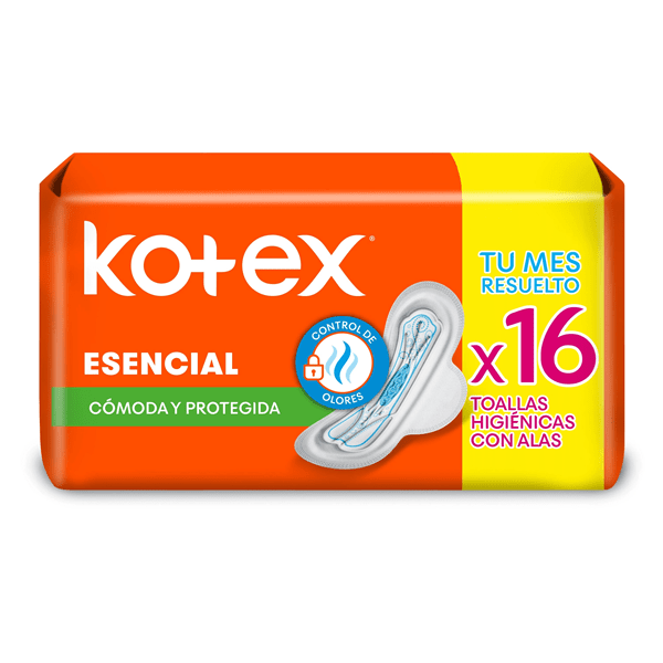 Kotex Normal Toallas Femeninas Con Alas - 16 Unidades alt
