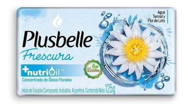 Plusbelle Frescura Intensa Óleo Florales Jabón en Barra 125 g #1